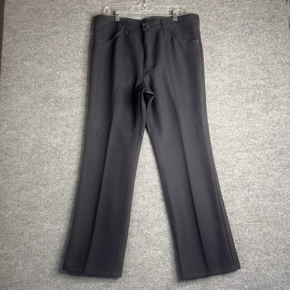 Wrangler Mens Wrancher Dress Pants Size‎ 36x30 Dark Blue